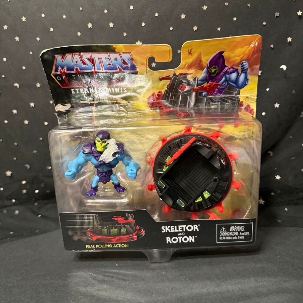 Masters of the Universe Eternia Minis Skeletor & Roton Vehicle Set